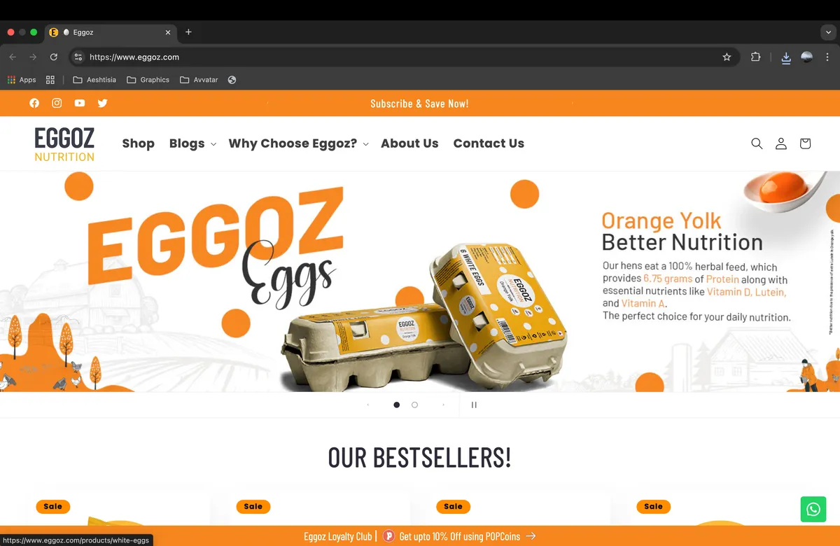 Eggoz – EKS-based App Platform